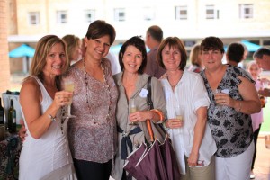 Lisa, Suzanne, Donna, Jo and Michell - supporters of the Art Show and Contende